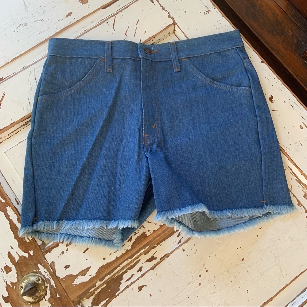 Vintage 1970’s or 1980’s Dead Stock Denim Shorts